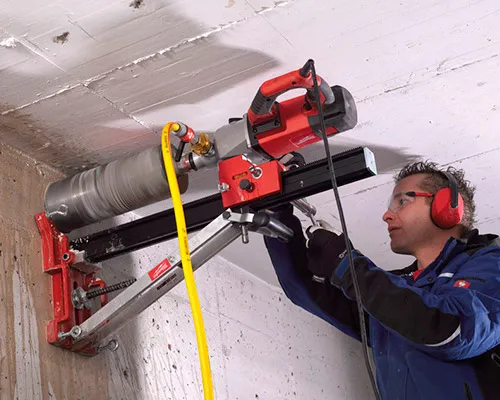 Мокрое алмазное сверление