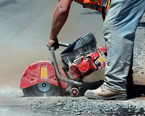 Резка асфальта